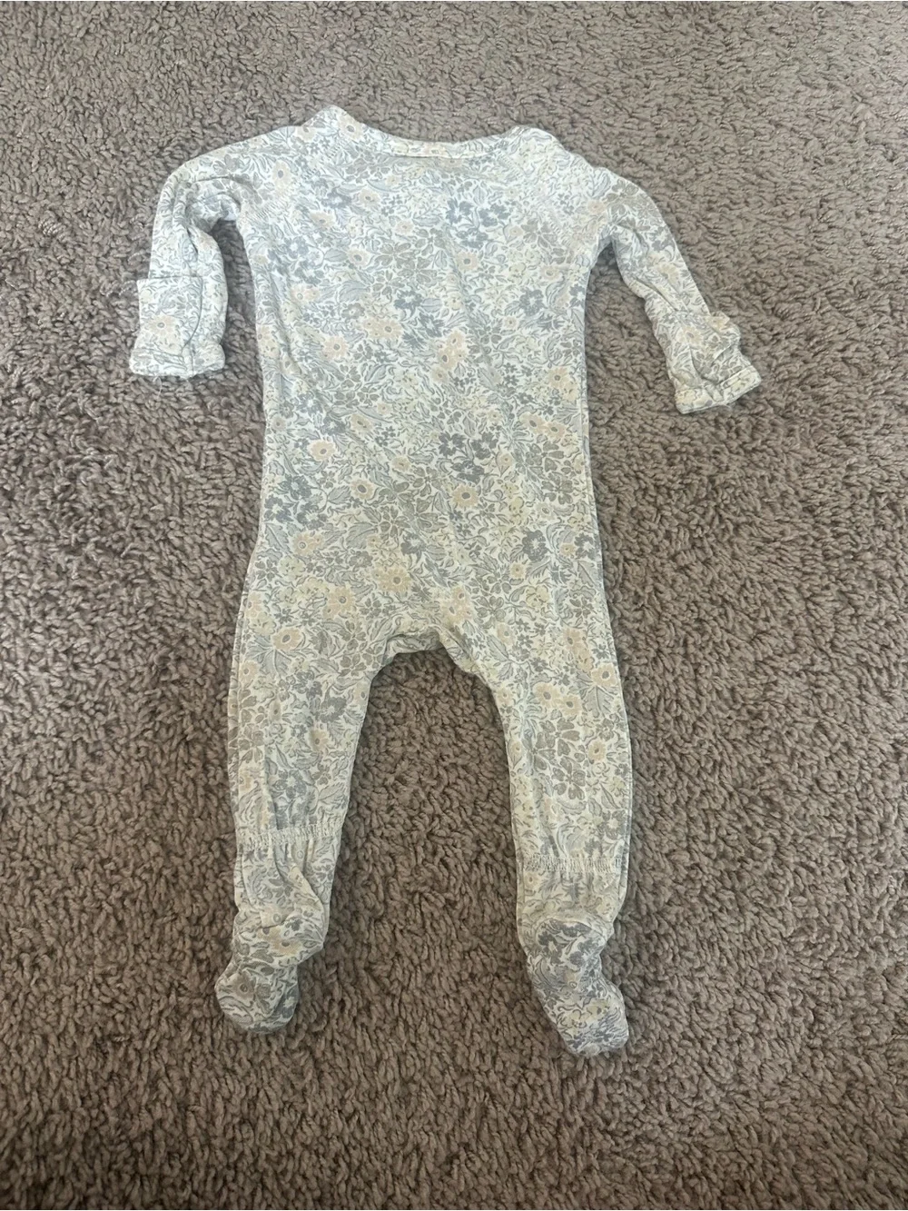 Quincy Mae Floral Bamboo Newborn Sleeper